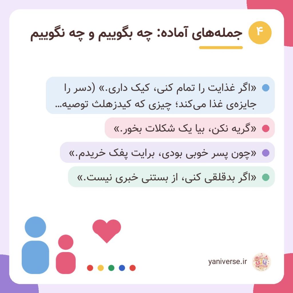 جمله‌های آماده: چه بگوییم و چه نگوییم